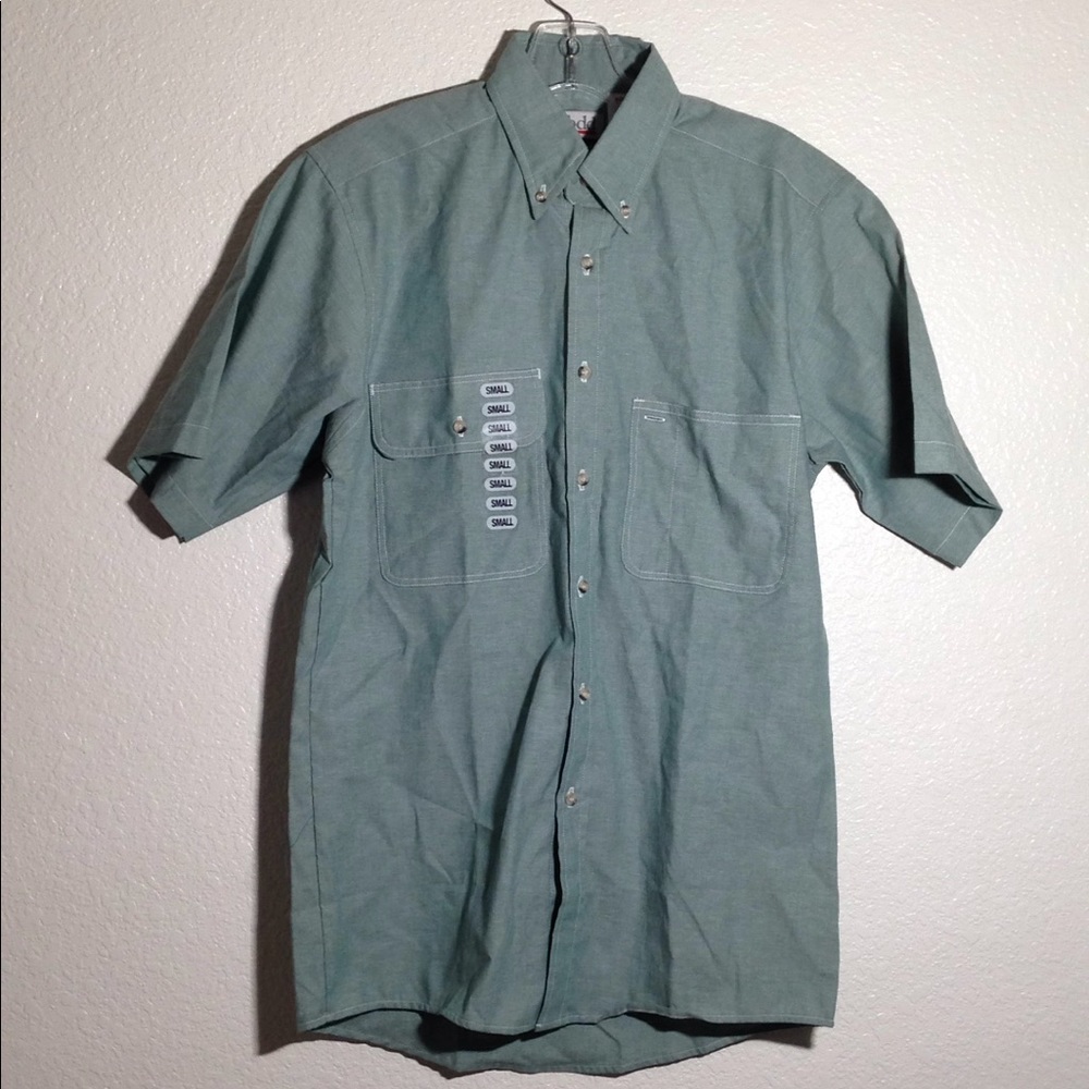FINAL MARKDOWN Men's Todd SS Button Down Shirt (Small)